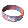 Bracelet en silicone rouge-bleu-19mm-Punok