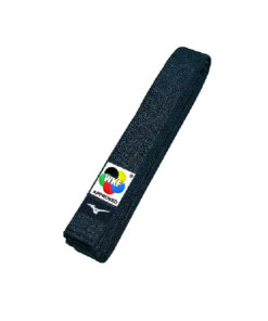 Ceinture Noire Karaté Mizuno WKF RB