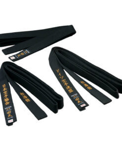 Ceinture noire coton Kaiten
