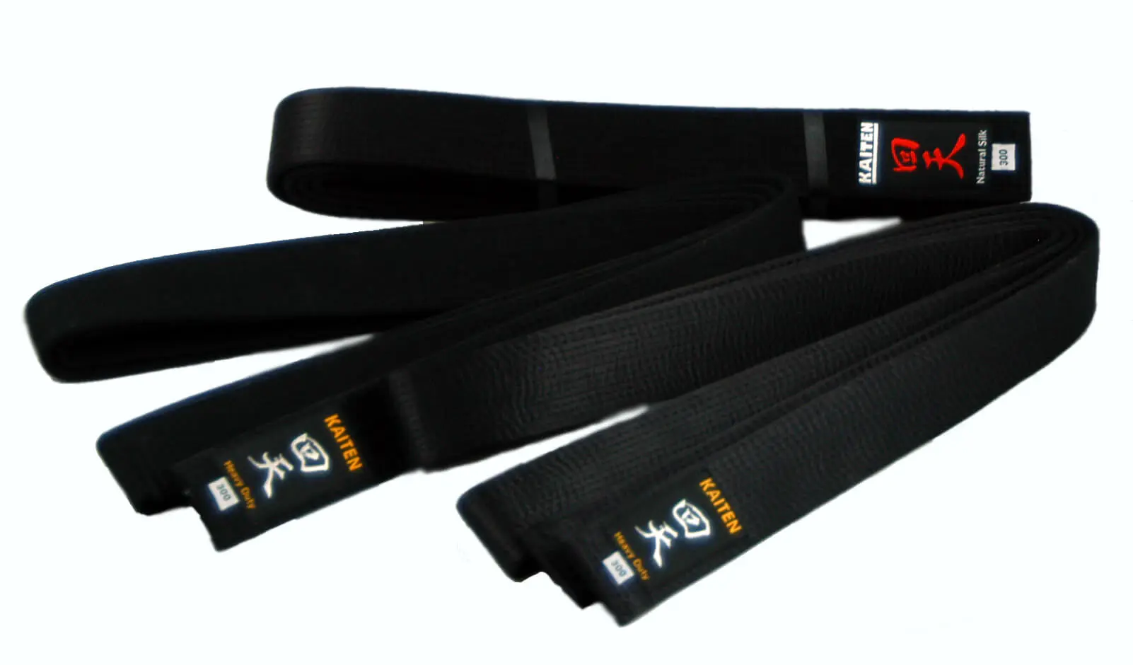 Ceinture noire de Karate satin Kaiten extra épaisse