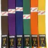 Ceintures de couleur Kaiten 100% coton