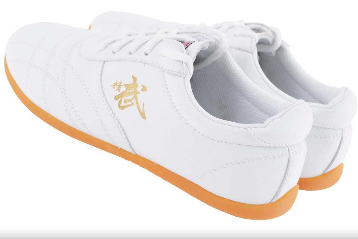 Chaussures Tai Chi, Taolu Wu Qiao Shang 9 Chaussures Taolu Wu, Qiao Shang-blanc