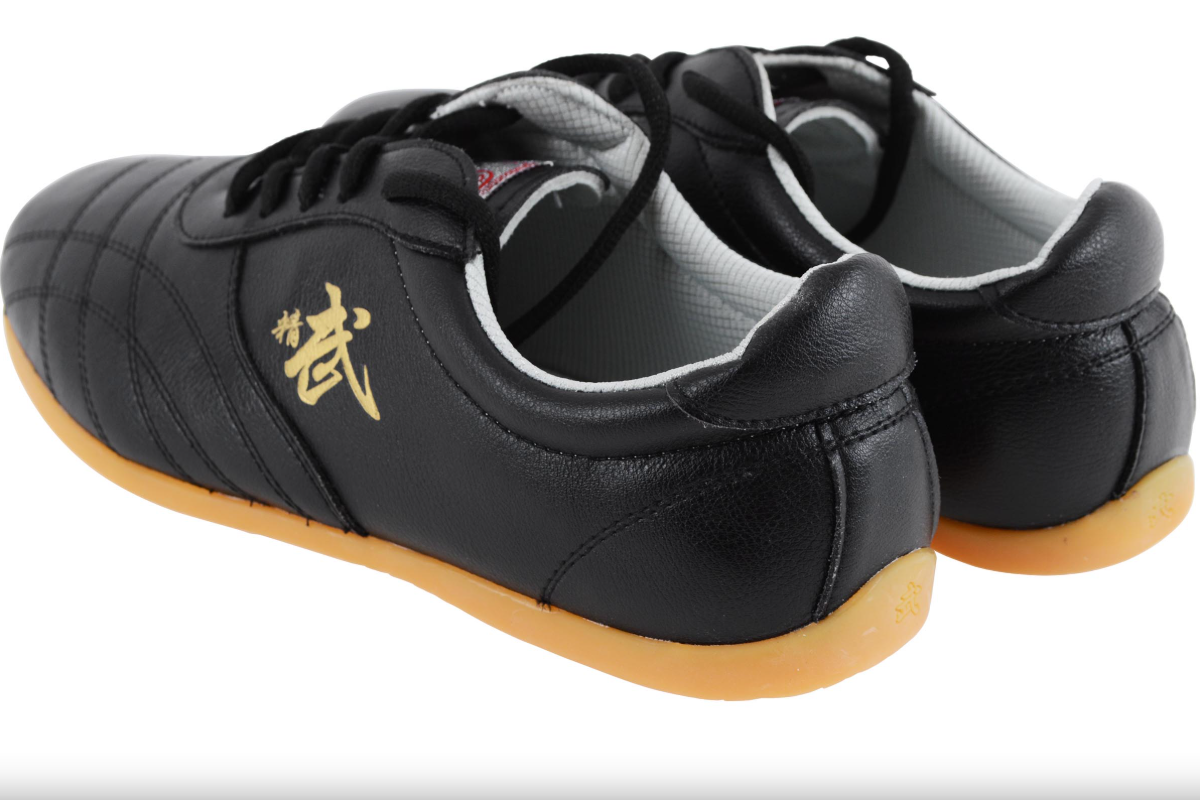 Chaussures Tai Chi, Taolu Wu Qiao Shang 8 Chaussures Taolu Wu, Qiao Shang noir