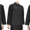 Haut Traditionnelle «Tangzhuang» Manches Longues Coton