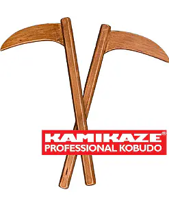 Kama Kamikaze Kobudo Professionnel en hêtre, paire