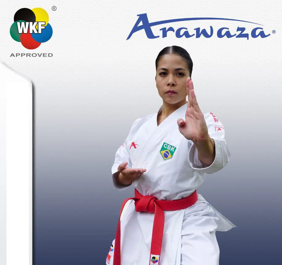 Kimono Karate Arawaza Black Diamond - WKF - Première League - Coupe Femme 3 Karate-gi Arawaza Black Diamond – WKF – Pemière League – Coupe Femme