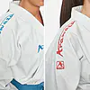 Kimono Karate Kata Deluxe Evo Combo Set – PL ROUGE et BLEU – WKF - Arawaza 2 Kimono Karate Kata Deluxe Evo Combo Set – Premier League ROUGE et BLEU – WKF - Arawaza