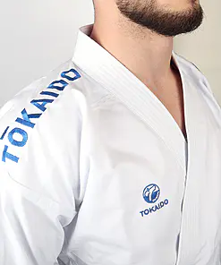 Kimono Karate Tokaido Kata Master Sen Première League - WKF-bleu