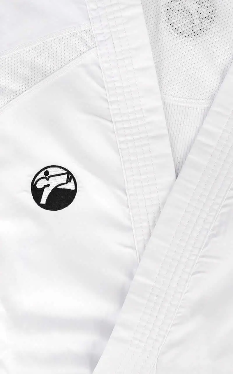 Kimono Karate Tokaido Set Kumité Master Recycled WKF 10 Kimono Karate Tokaido Recyclé WKF-logo