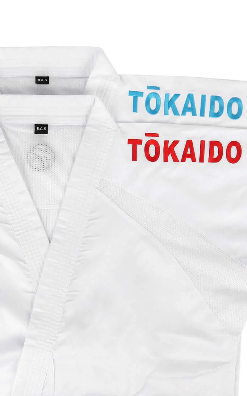 Kimono Karate Tokaido Set Kumité Master Recycled WKF 3 Kimono Karate Tokaido Recyclé WKF