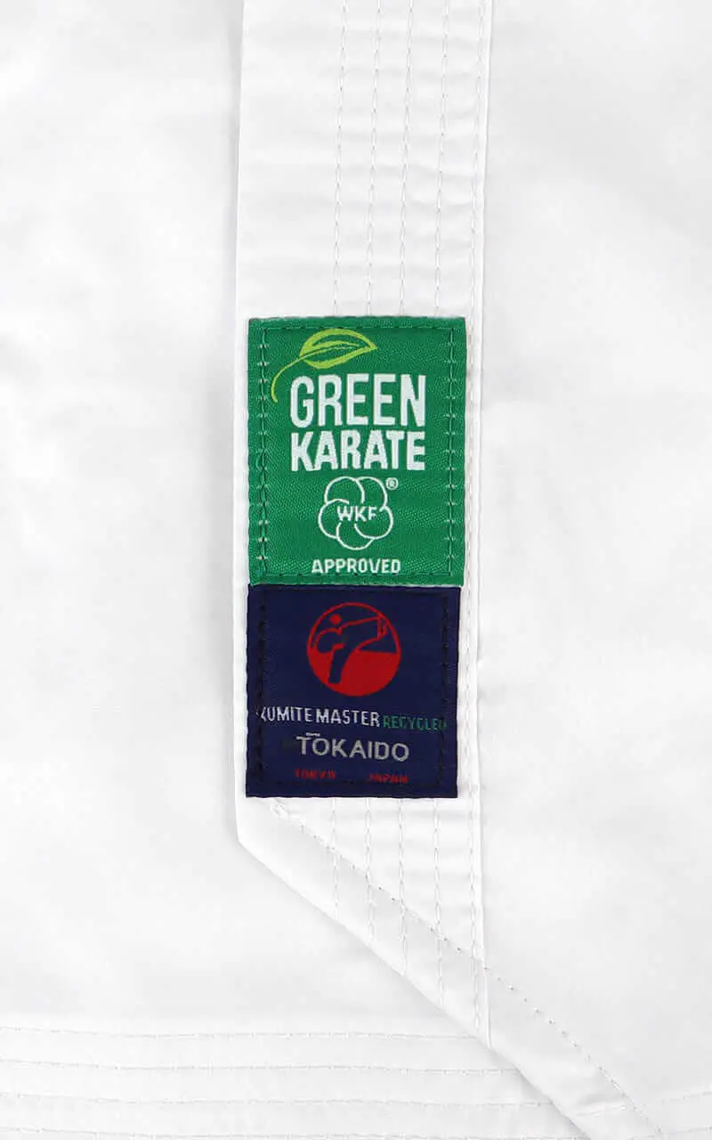 Kimono Karate Tokaido Set Kumité Master Recycled WKF 9 Kimono Tokaido Recyclé WKF