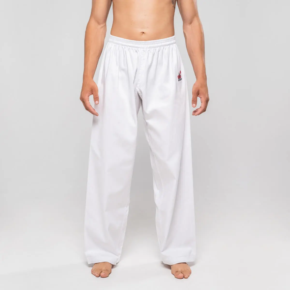 Pantalon Karaté Training FUJI-MAE 3 Pantalon Karaté Training FUJI-MAE-blanc