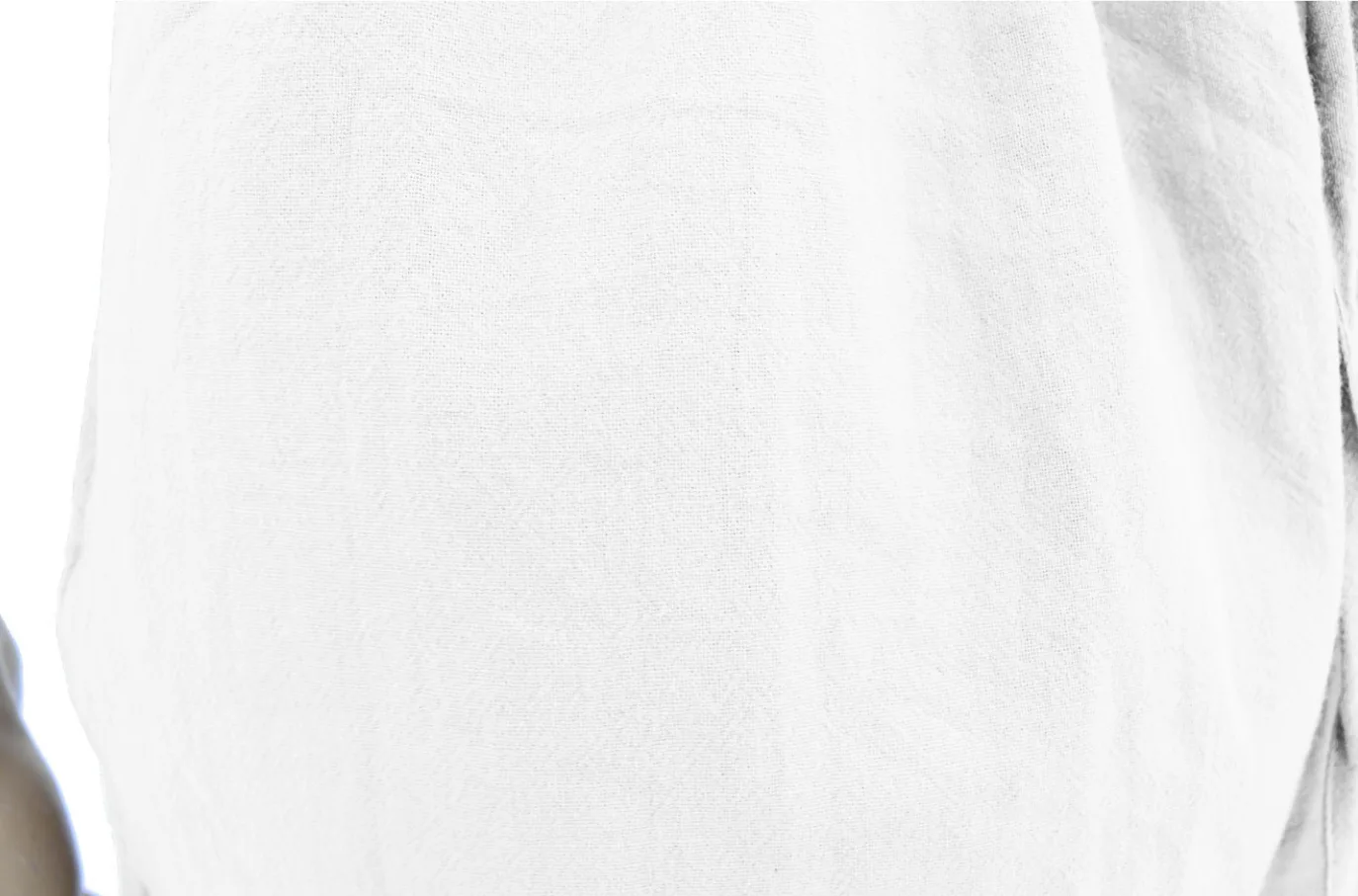 Pantalon Tangzhuang Coton blanc