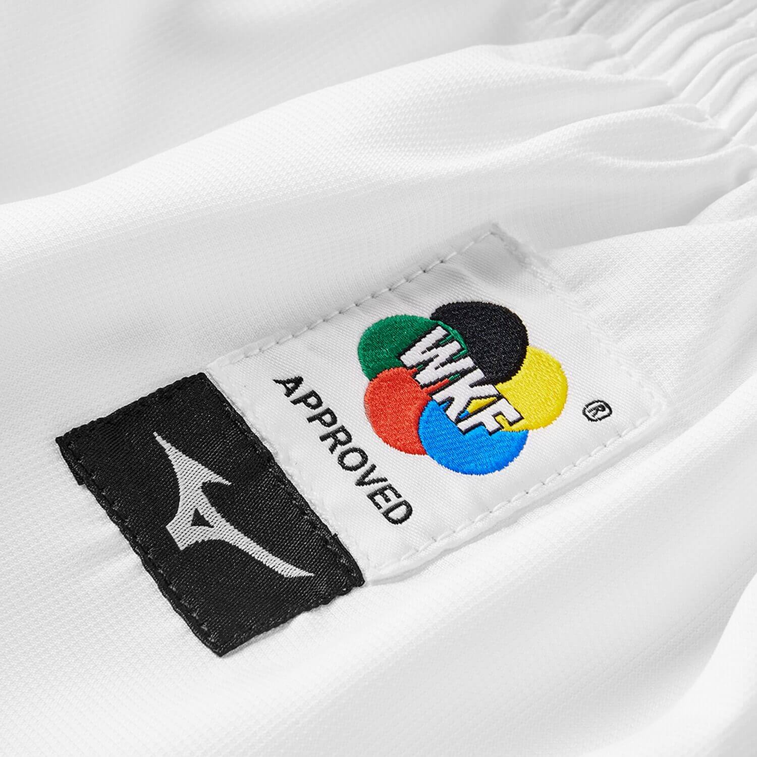 Pantalon karaté Mizuno Kime WKF 5 Pantalon karaté Mizuno Kime-wkf