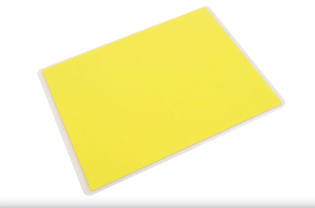 Planche de casse réutilisable-jaune