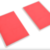 Planche-de casse-réutilisable-rouge