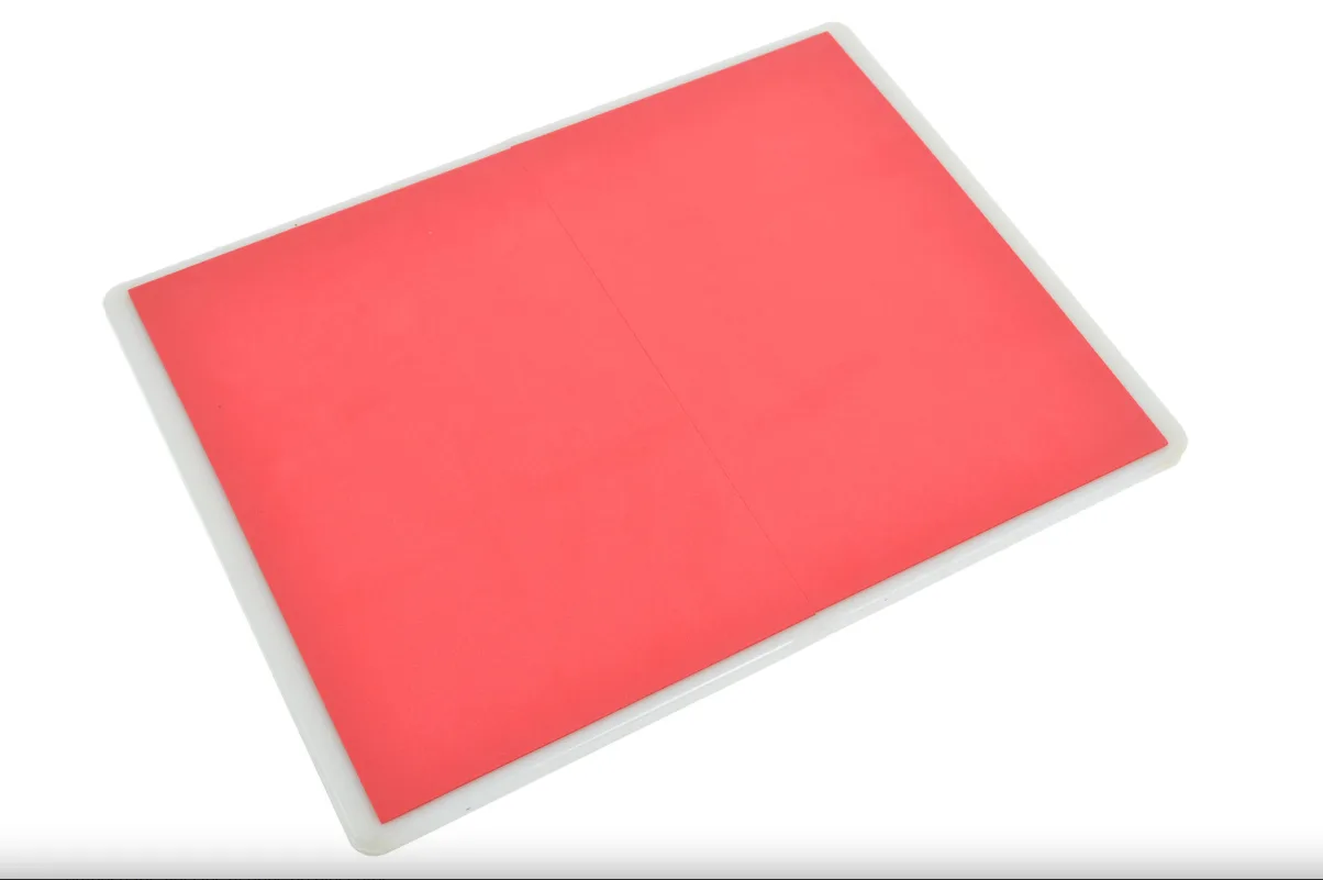 Planche de casse réutilisable-rouge