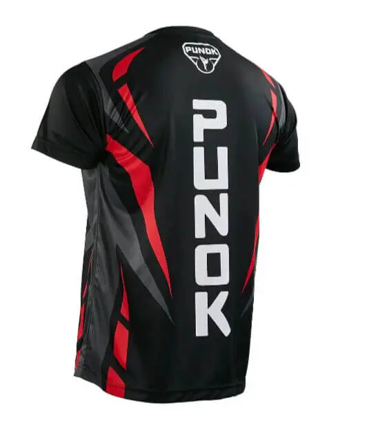 Tee-shirt unisexe avec logo-Punok-noir