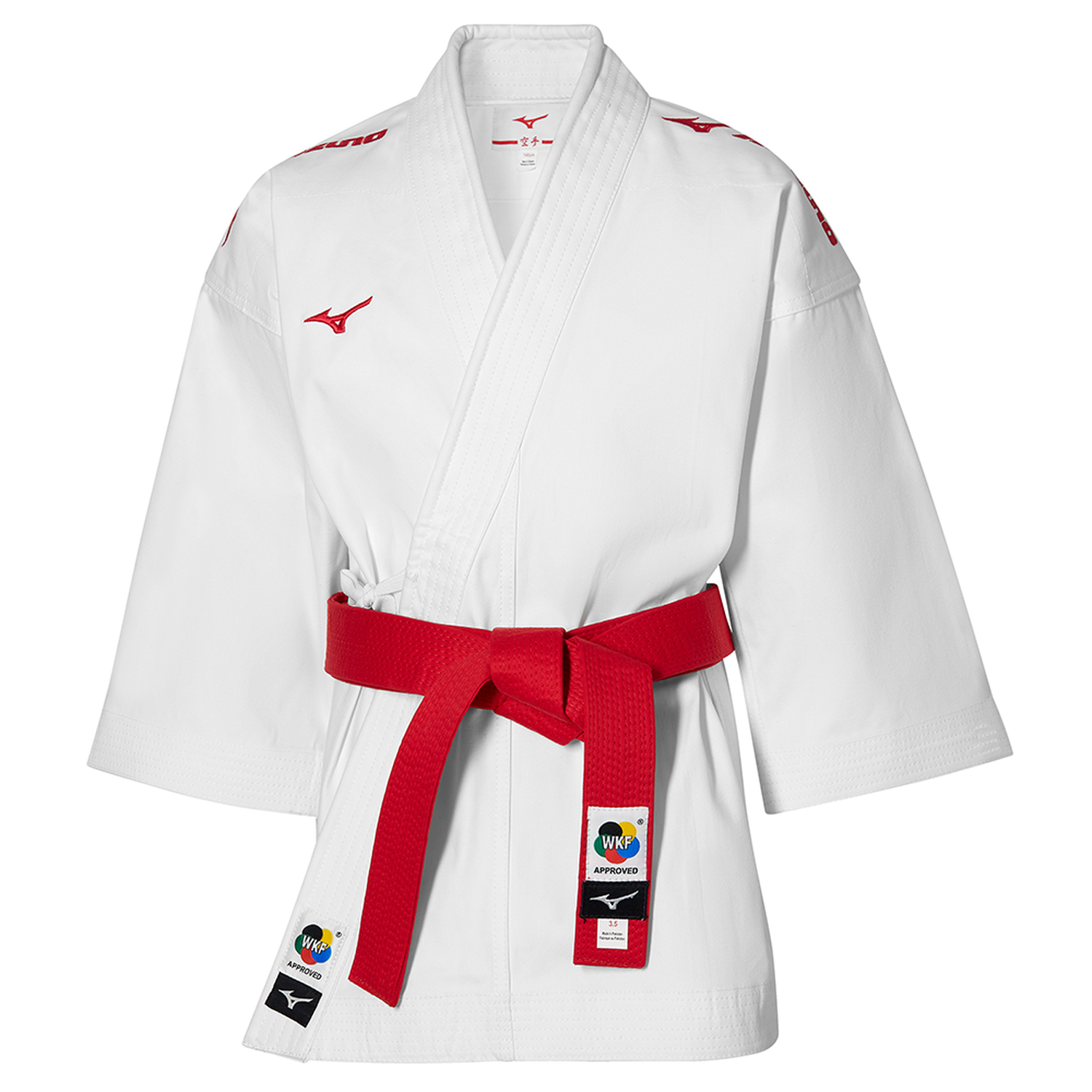 Veste Karaté Mizuno Kime Brodée – Kata – WKF 3 Veste Karaté Mizuno Kime Brodée – Kata – WKF