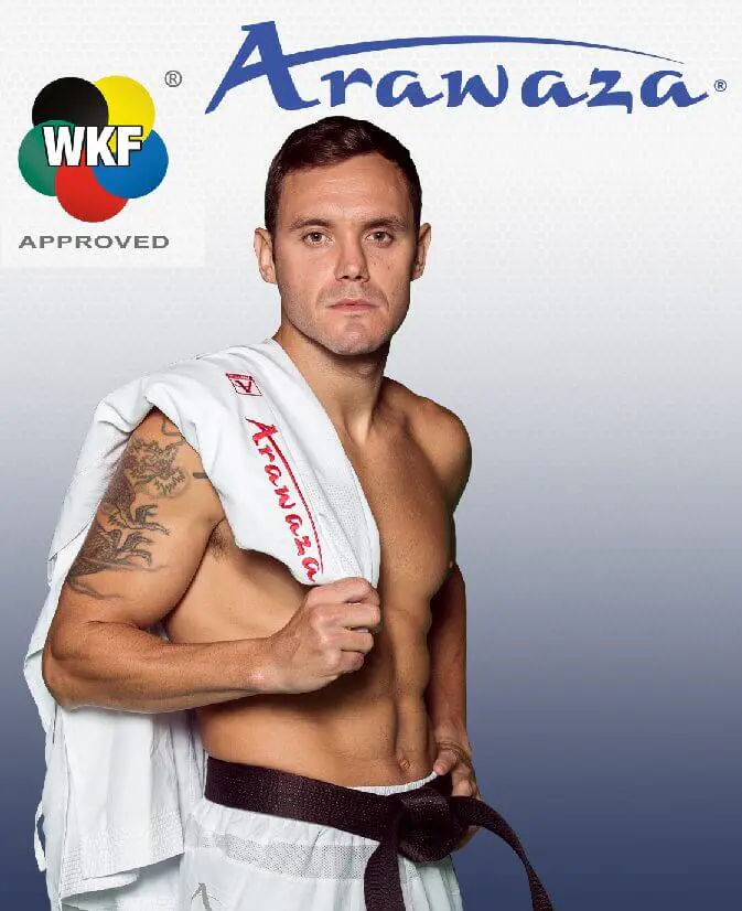Kimono Arawaza Kumite Deluxe Evo Première League rouge/bleu WKF 6 arawaza-kumite-deluxe-evo-premiere-league-rouge
