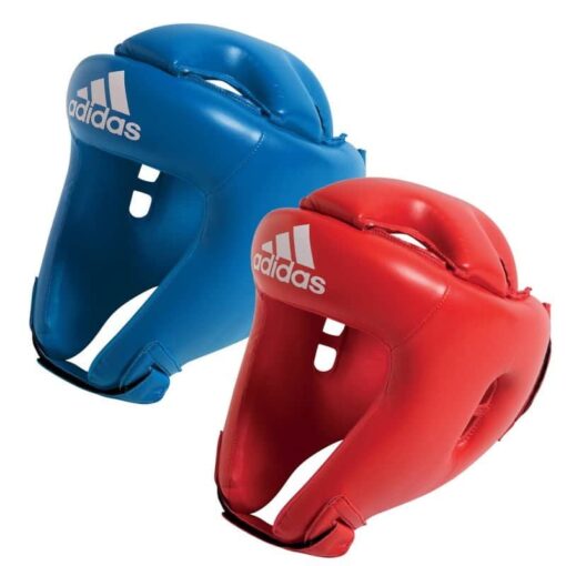 Casque de Boxe Adidas Moulé bleu ou rouge