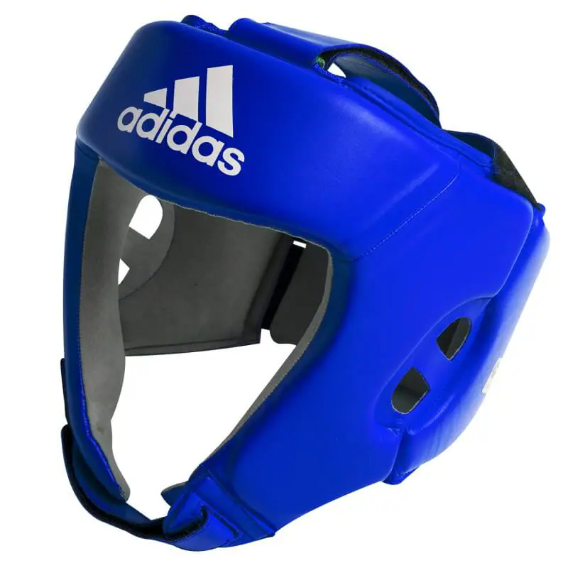 Casque de Boxe "Compétition Amateur" Adidas bleu ou rouge