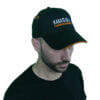 casquette-karate-gi-brodee-orange-vue-dessus-avant-droit-vincent