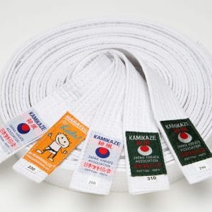 Ceintures blanche Karate