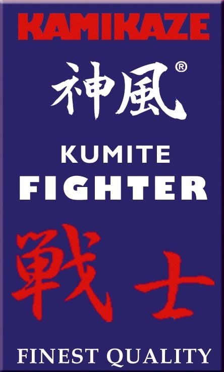 ceinture-competition-karate-kamikaze-kumite-fighter-satin-bleue-wkf-approved-etiquette