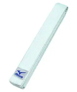 Ceinture blanche - Mizuno