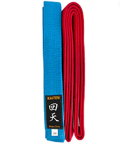 ceinture-karate-competition-kumite-rouge-bleu-kaiten-chez-karate-gi