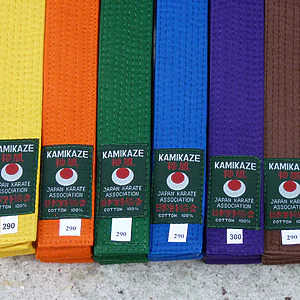 ceinture karate couleurs uni kamikaze aligned scaled
