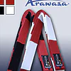 ceinture-karate-master-rouge-blanche-ou-rouge-noire-arawaza master