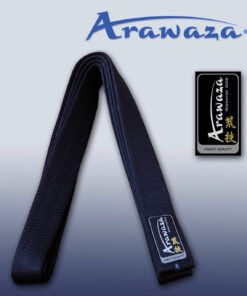 ceinture-noire-de-karate-arawaza-soie-naturelle