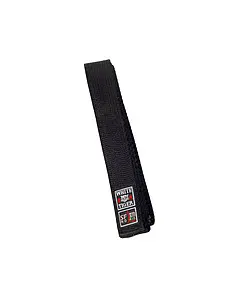 Ceinture Noire Satin Noris White Tiger 320 cm brodée « karate Do » en jaune