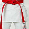 Ceintures de compétition de Karate Seishin International - Pack Rouge et bleu 13 ceintures-de-competition-seishin-international-wkf-coton-rouge