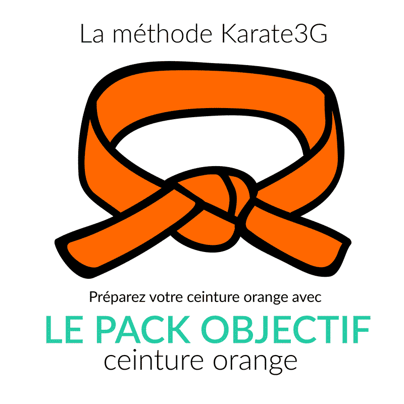 Cours de Karate en ligne Ceinture orange PACK OBJECTIF Karate3G™ 3 Cours de Karate en ligne Ceinture orange PACK OBJECTIF Karate3G™ video