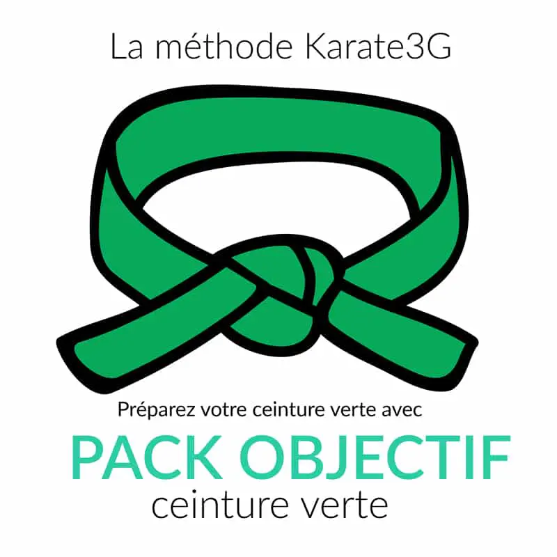 Cours de Karate en ligne Ceinture verte PACK OBJECTIF Karate3G™ 3 Cours de Karate en ligne Ceinture verte PACK OBJECTIF Karate3G™ video