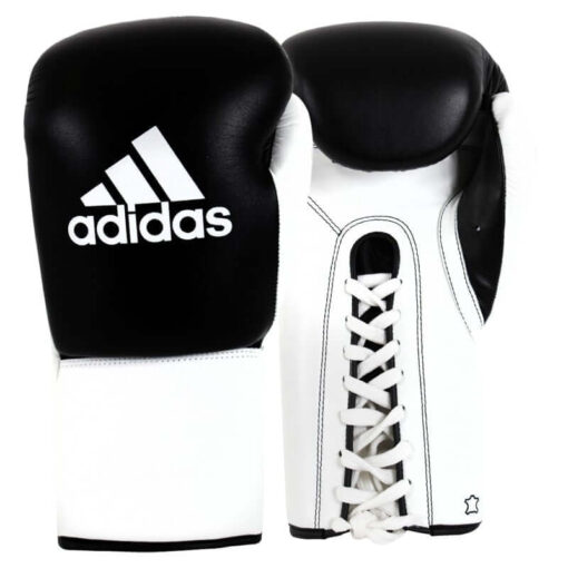 Gants de Boxe PRO GLORY Noir/Blanc Adidas