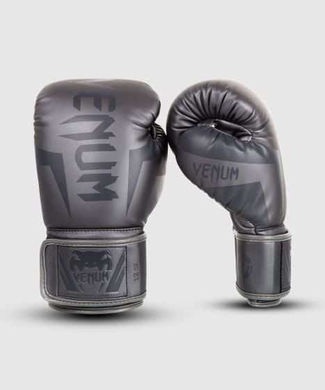 gants de boxe venum elite gris