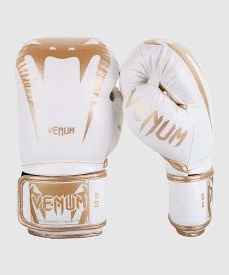 Gants de Boxe Venum Giant-blanc-dore