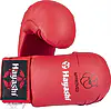 Gants de Karate Tsuki Hayashi bleus ou rouges - WKF 6 gants-de-karate-tsuki-hayashi-rouges-wkf