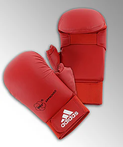 gants-mitaines-karate-wkf-adidas-rouge