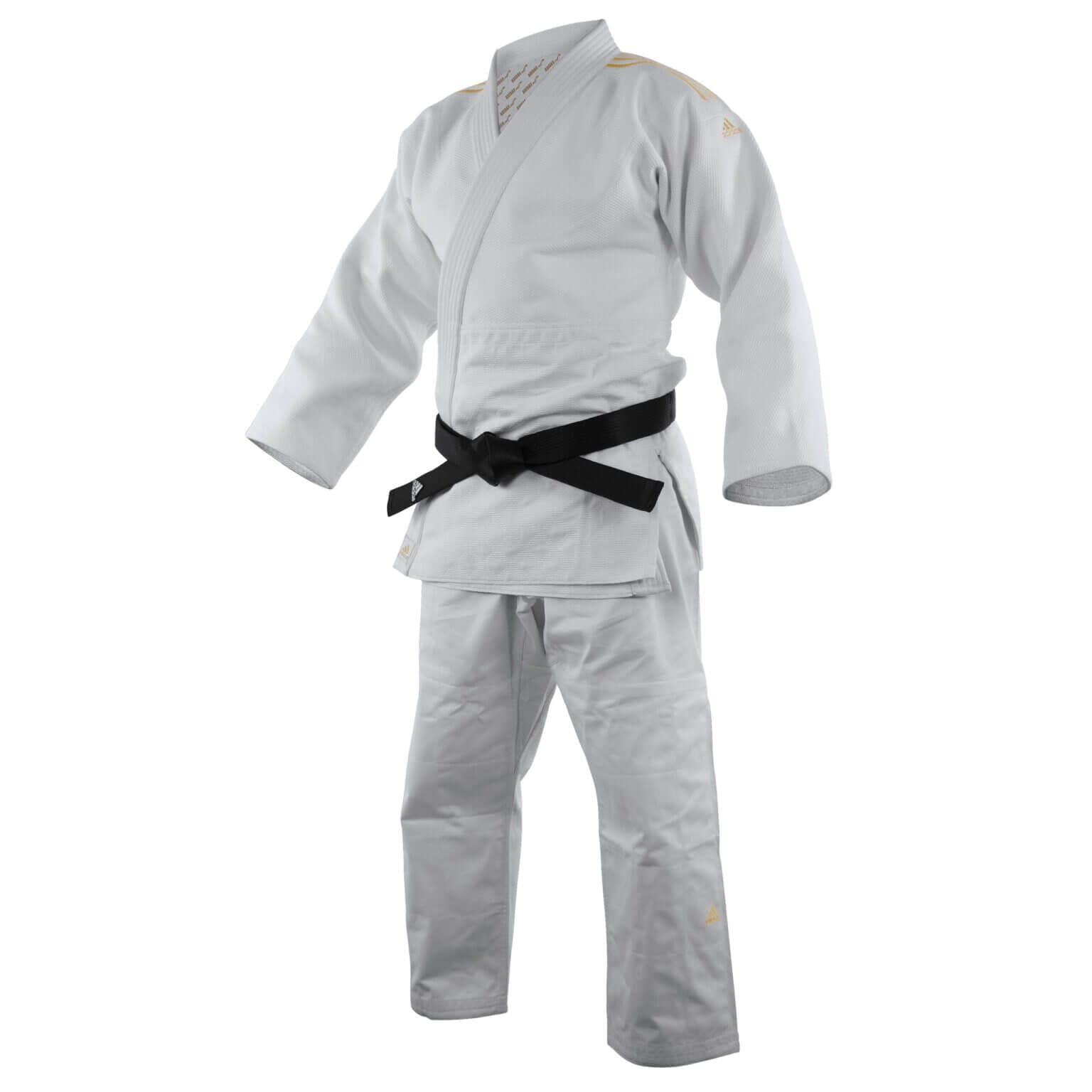 kimono-de-judo-adidas-millenium-bandes-J990-or