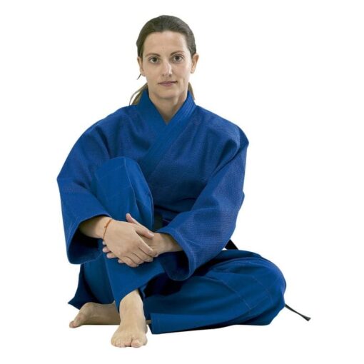 kimono-judo-entrainement-bleu-fuji-mae