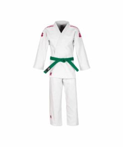 kimono-judo-super-entrainement-broderie-rose-matsuru