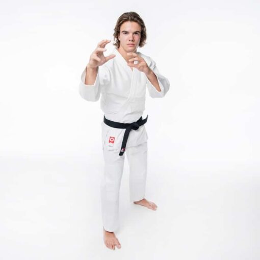 kimono judo training blanc fuji mae