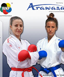 Kimono Karate Arawaza Onyx Zero Gravity - Premiere League - WKF
