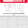 kimono-karate-gi-kaiten-tailles