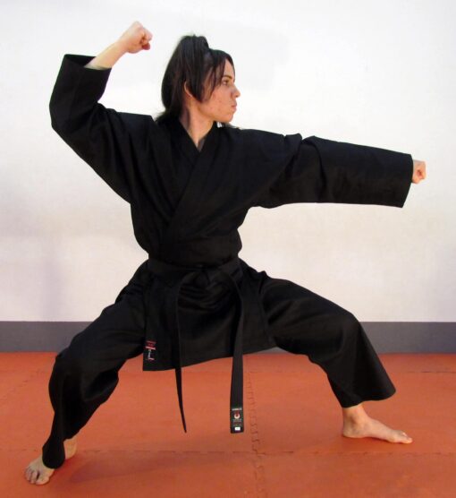 kimono-karate-gi-kamikaze-basic-black-noir-kobudo-kokustu-dachi-mangi-uke